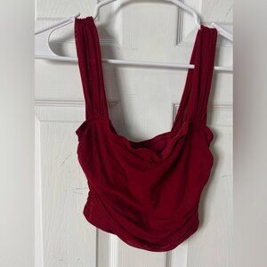Elegant Red Women's Top - Originally Retailed at 20.00